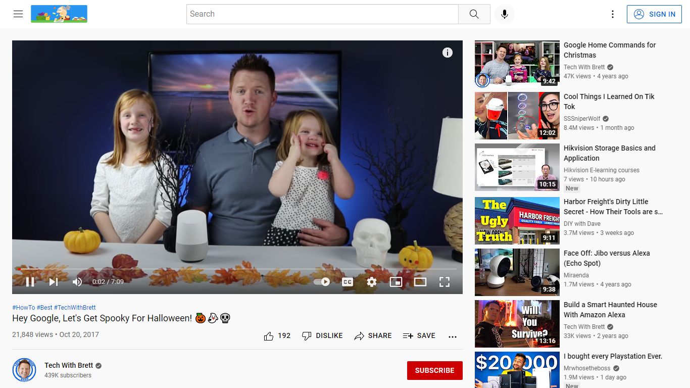 Hey Google, Let's Get Spooky For Halloween! 🎃👻💀 - YouTube